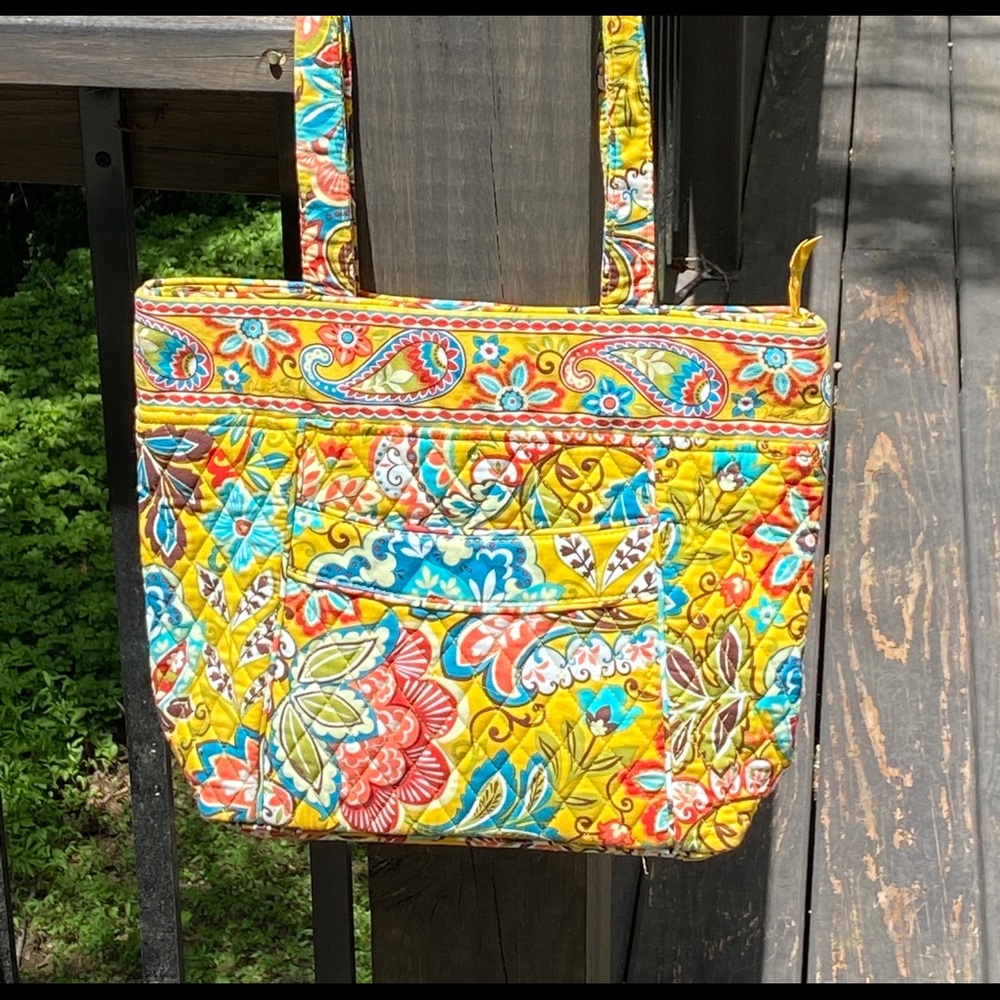 Vera Bradley Ziptop Tote in Provençal